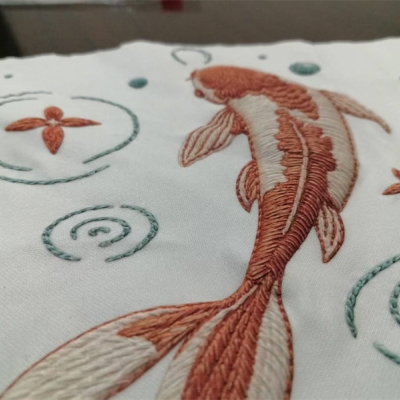 刺绣纹理烫画